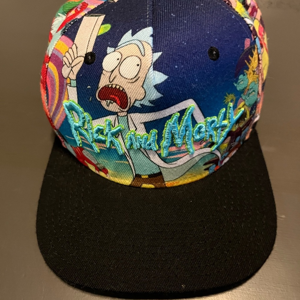 Rick and Morty Colorful Snapback Hat